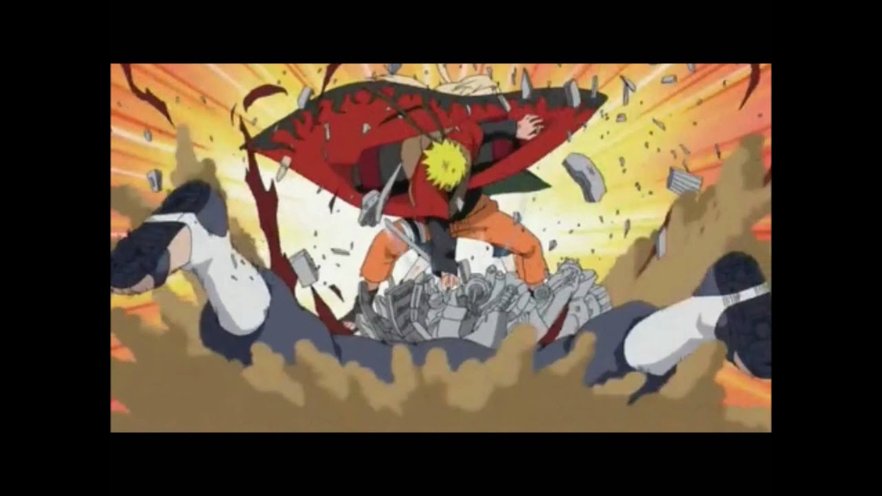 Naruto vs pain transformation
